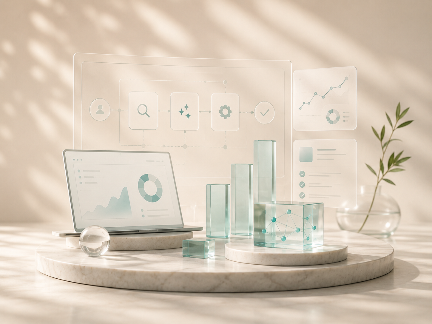 AI consultancy planning visual for business automation and digital strategy